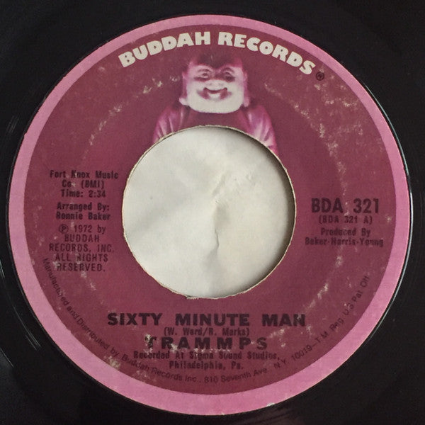 The Trammps : Sixty Minute Man / Scrub-Board (7", Single)
