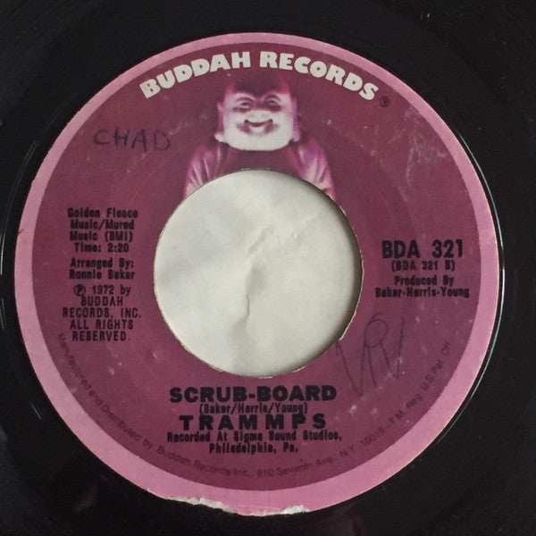 The Trammps : Sixty Minute Man / Scrub-Board (7", Single)
