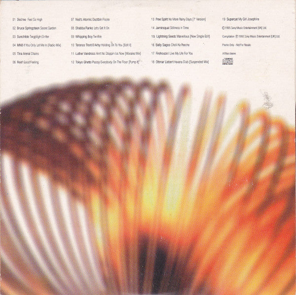 Various : Spring Into Summer With Sony (CD, Comp, Promo, Car)