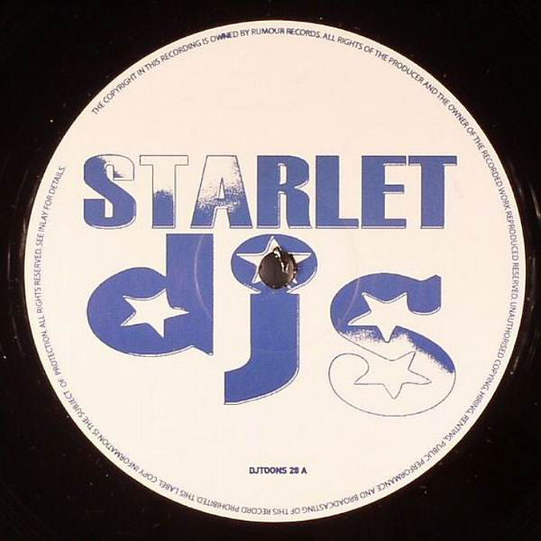 Starlet DJs : Can't Stop Dancin' (12", Promo)
