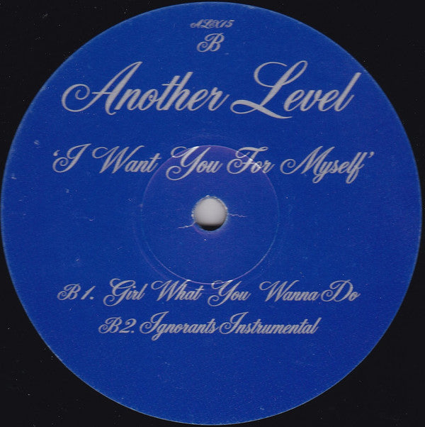 Another Level : I Want You For Myself (12")
