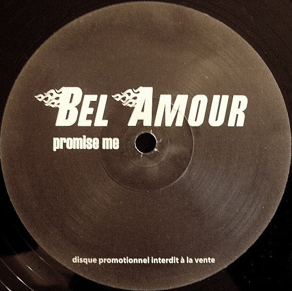 Bel Amour : Promise Me (12", Promo)