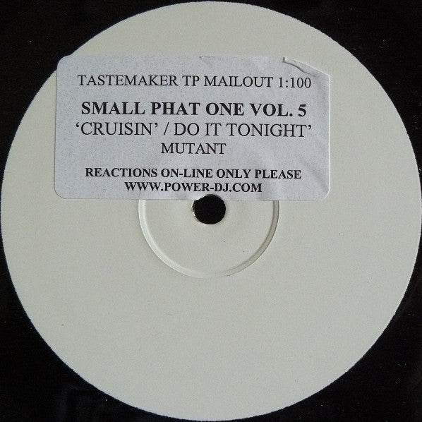 Small Phat One : Vol. 5 (12", TP, W/Lbl, Sti)