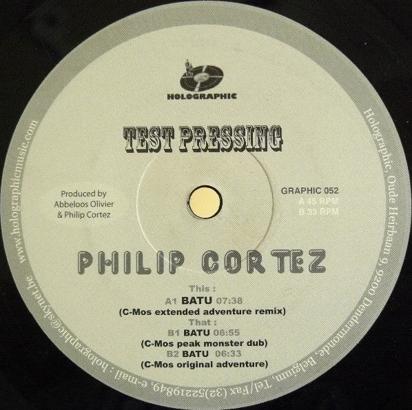 Philip Cortez : Batu (12", TP)
