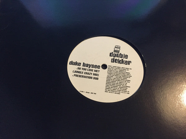 Duke Baysee : Do You Love Me? (12")