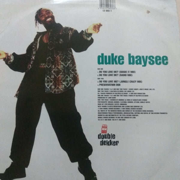 Duke Baysee : Do You Love Me? (12")
