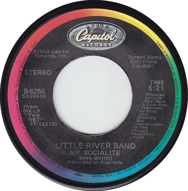Little River Band : You're Driving Me Out Of My Mind (7", Single, Jac)