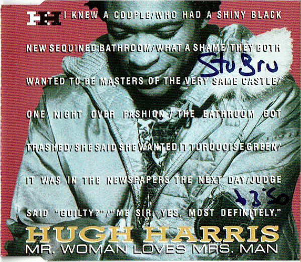 Hugh Harris : Mr. Woman Loves Mrs. Man (CD, Maxi)