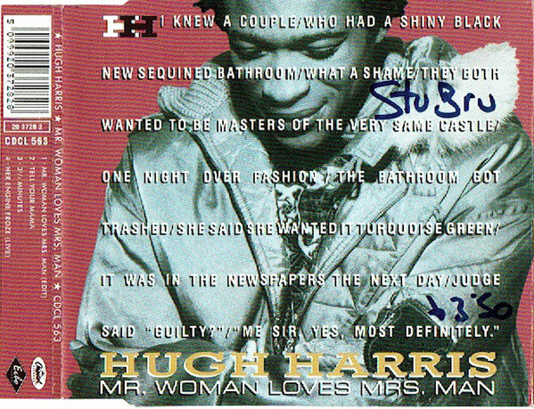 Hugh Harris : Mr. Woman Loves Mrs. Man (CD, Maxi)