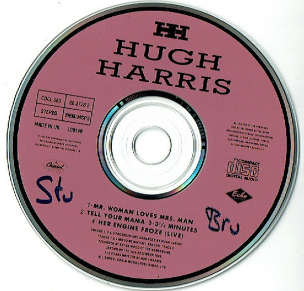 Hugh Harris : Mr. Woman Loves Mrs. Man (CD, Maxi)