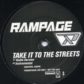 Rampage (2) Feat. Billy Lawrence : Take It To The Streets (12", Promo)