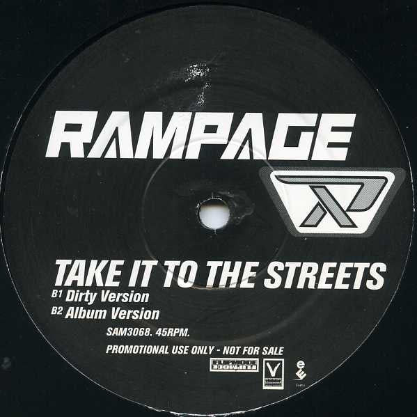 Rampage (2) Feat. Billy Lawrence : Take It To The Streets (12", Promo)