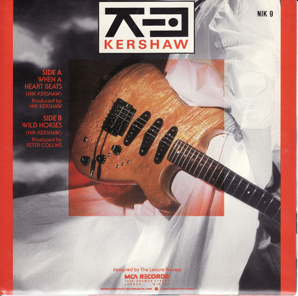 Nik Kershaw : When A Heart Beats (7", Single)