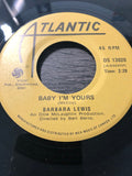 Barbara Lewis : Baby I'm Yours (7", Single)