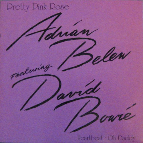 Adrian Belew Featuring David Bowie : Pretty Pink Rose (12")