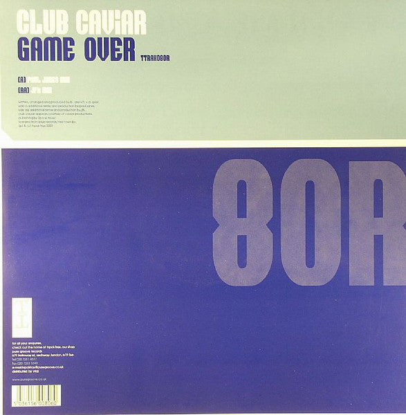 Club Caviar : Game Over (12")
