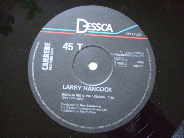 Larry Hancock (2) : Borderline (12")