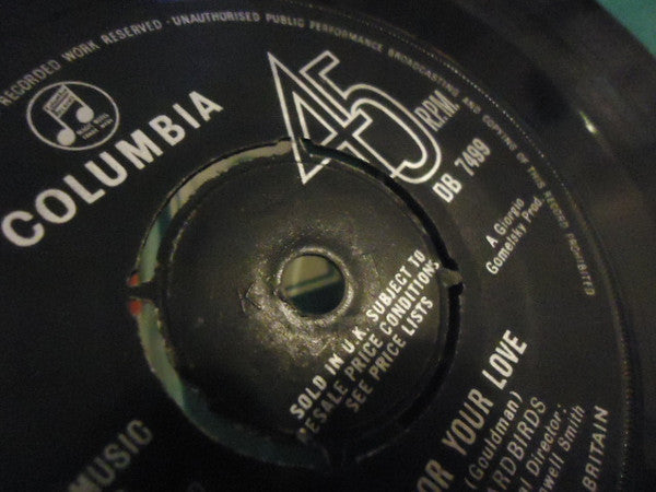 Yardbirds* : For Your Love (7", Single, Pus)