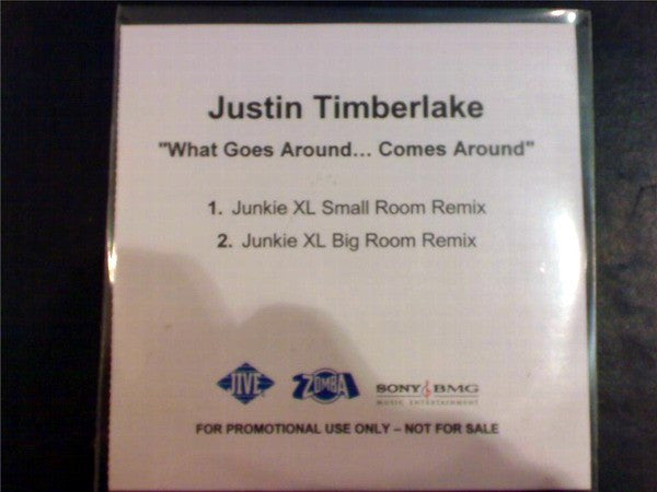 Justin Timberlake : What Goes Around... Comes Around (CDr, Single, Promo)