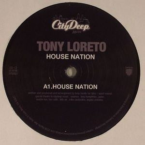 Tony Loreto : House Nation EP (12", EP)