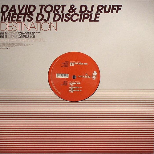David Tort & DJ Ruff Meets DJ Disciple : Destination (12")