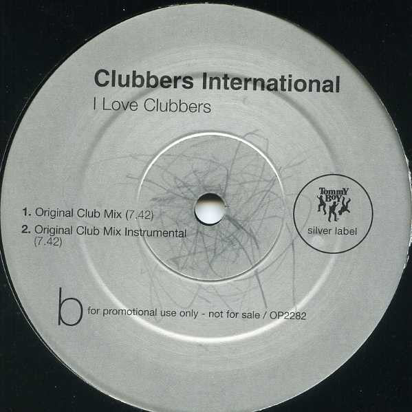 Clubbers International : I Love Clubbers (2x12", Promo)