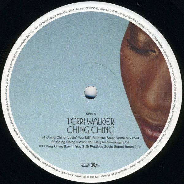 Terri Walker : Ching Ching (12", Promo)