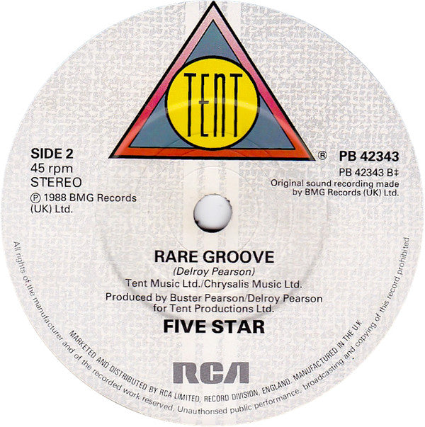 Five Star : Let Me Be Yours (7", Single)