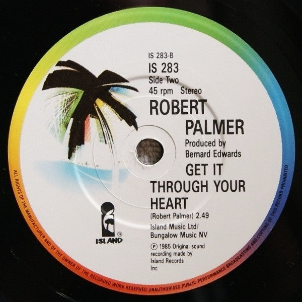 Robert Palmer : I Didn't Mean To Turn You On (7", Single)