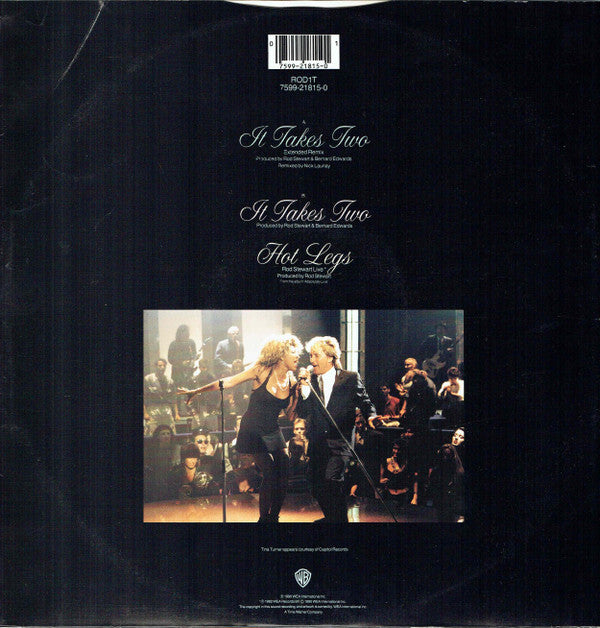 Rod Stewart & Tina Turner : It Takes Two (12", Single)