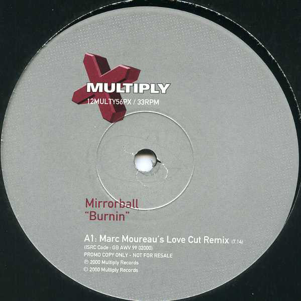 Mirrorball : Burnin (2x12", Promo)