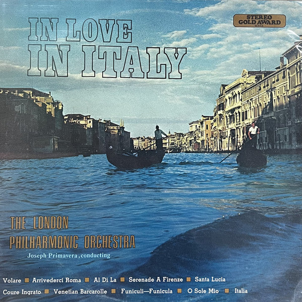 London Philharmonic Orchestra, Joseph Primavera : In Love In Italy (LP)