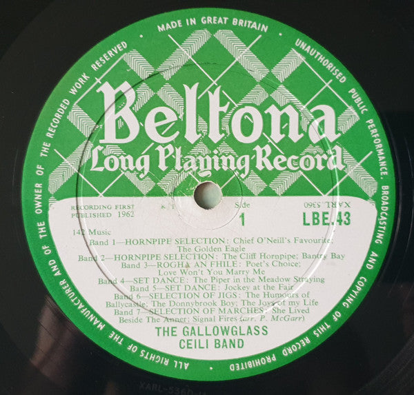 Gallowglass Ceili Band : A Date With The Gallowglass Ceili Band (LP, Mono)