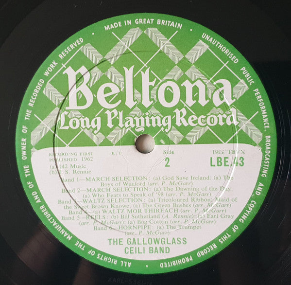 Gallowglass Ceili Band : A Date With The Gallowglass Ceili Band (LP, Mono)