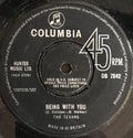 The Texans (9) : Being With You (7", Single, Mono)