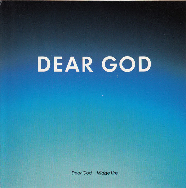 Midge Ure : Dear God (7", Single)