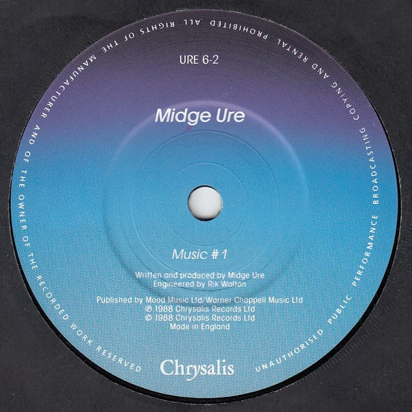 Midge Ure : Dear God (7", Single)