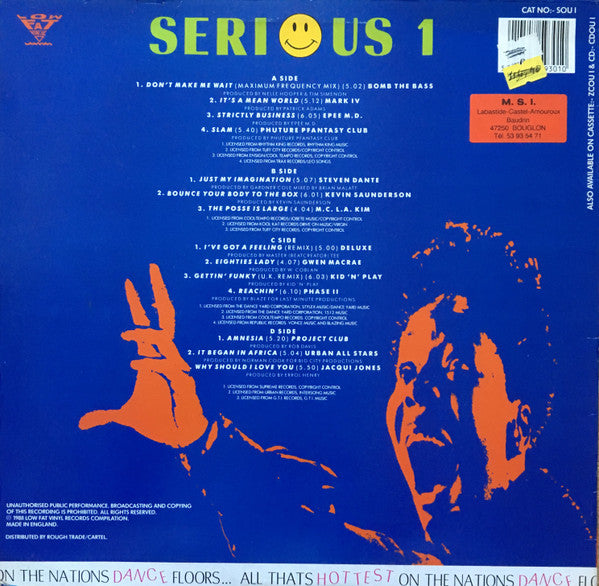 Various : Serious 1 (2xLP, Comp)