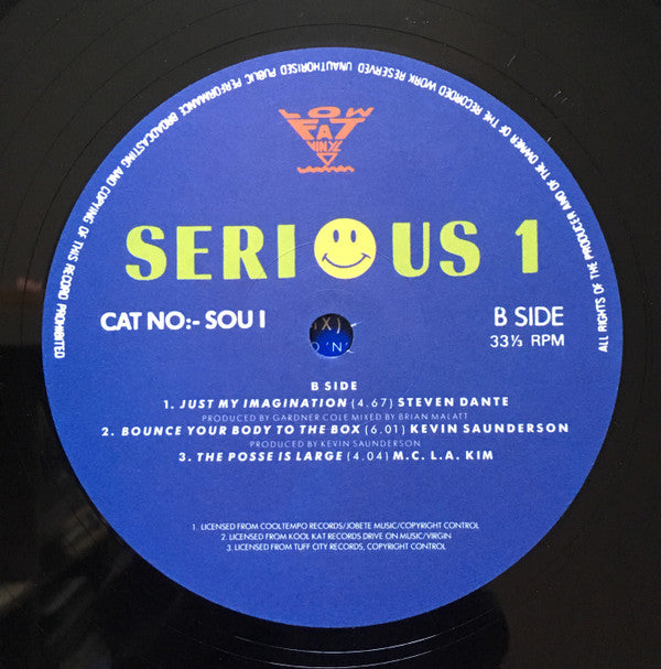 Various : Serious 1 (2xLP, Comp)