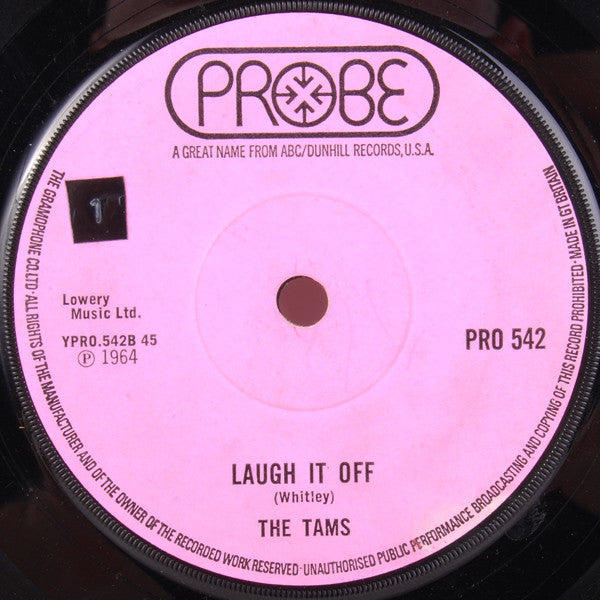 The Tams : What Kind Of Fool (Do You Think I Am)  (7", Single, RE)
