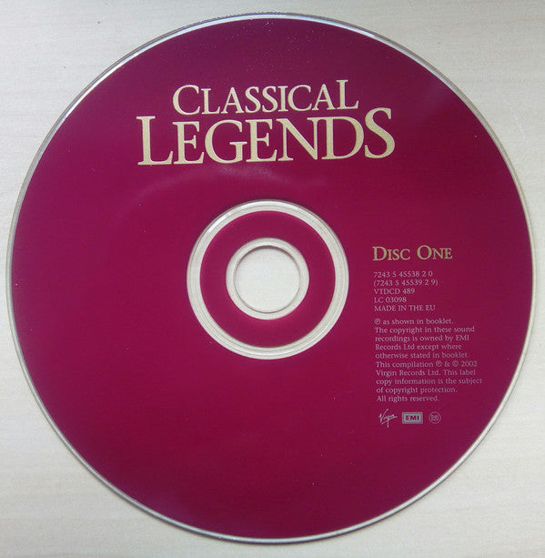 Various : Classical Legends (2xCD, Comp, RM)