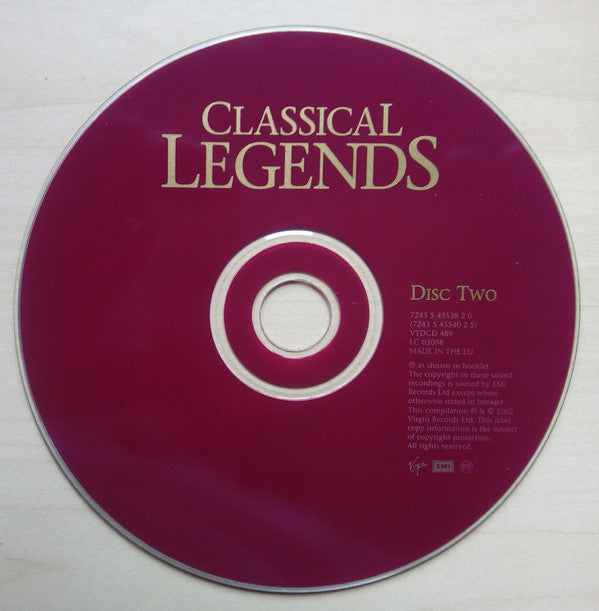 Various : Classical Legends (2xCD, Comp, RM)