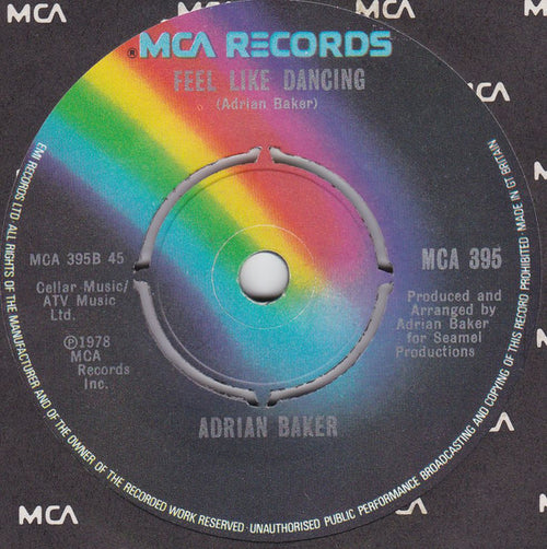 Adrian Baker : I'll Keep You Satisfied (7")
