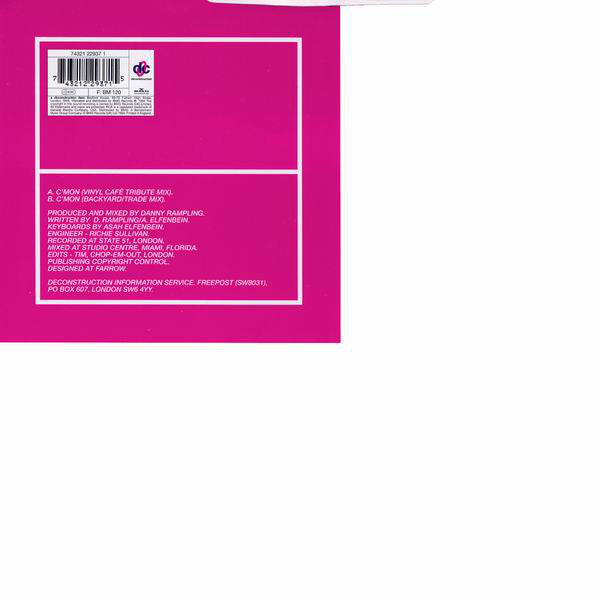 Millionaire Hippies : C'mon (12", Single)