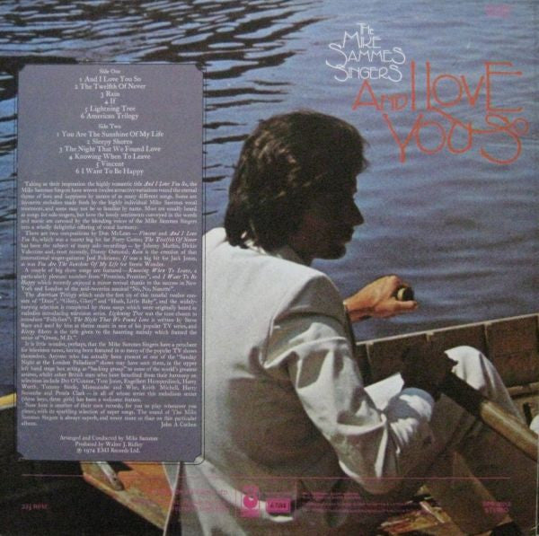 Mike Sammes Singers : And I Love You So (LP)