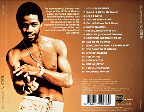 Al Green : The Very Best Of Al Green (CD, Comp)