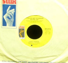 Carla Thomas : You've Got A Cushion To Fall On / Love Means You Never Have To Say You're Sorry (7")