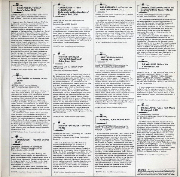 Richard Wagner : Favourite Composers: Wagner (2xLP, Comp)