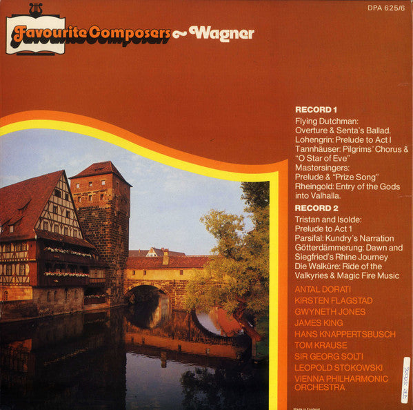 Richard Wagner : Favourite Composers: Wagner (2xLP, Comp)
