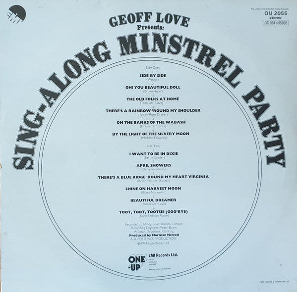 Geoff Love : Sing-Along Minstrel Party (LP)